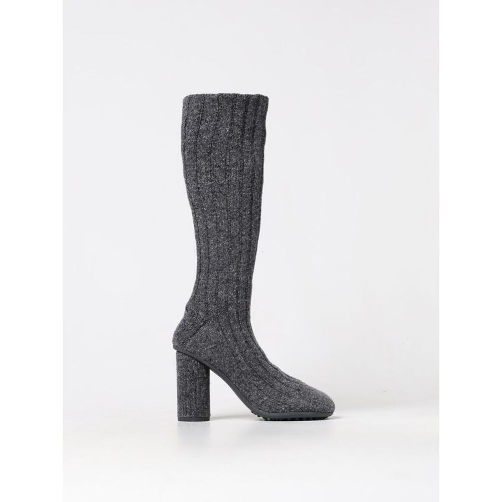 Bottega Veneta Gray Wool Over The Women's Knee